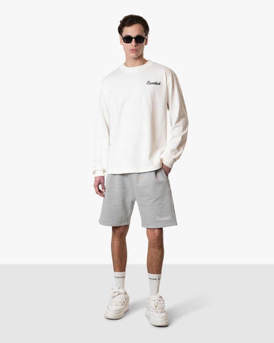 Initial Long Sleeve | White