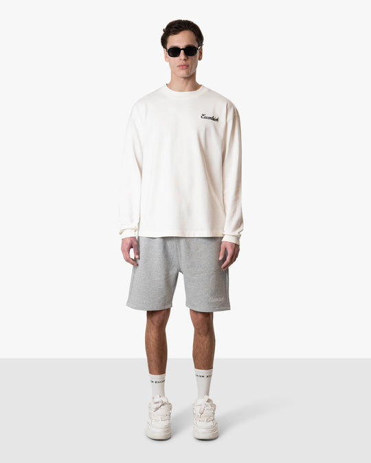 Initial Long Sleeve | White