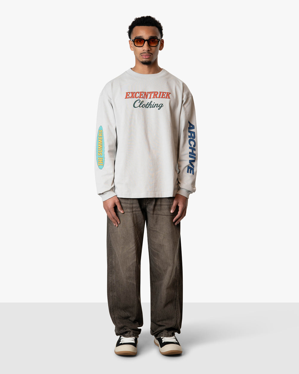 Archive Long sleeve Broken Soft Grey