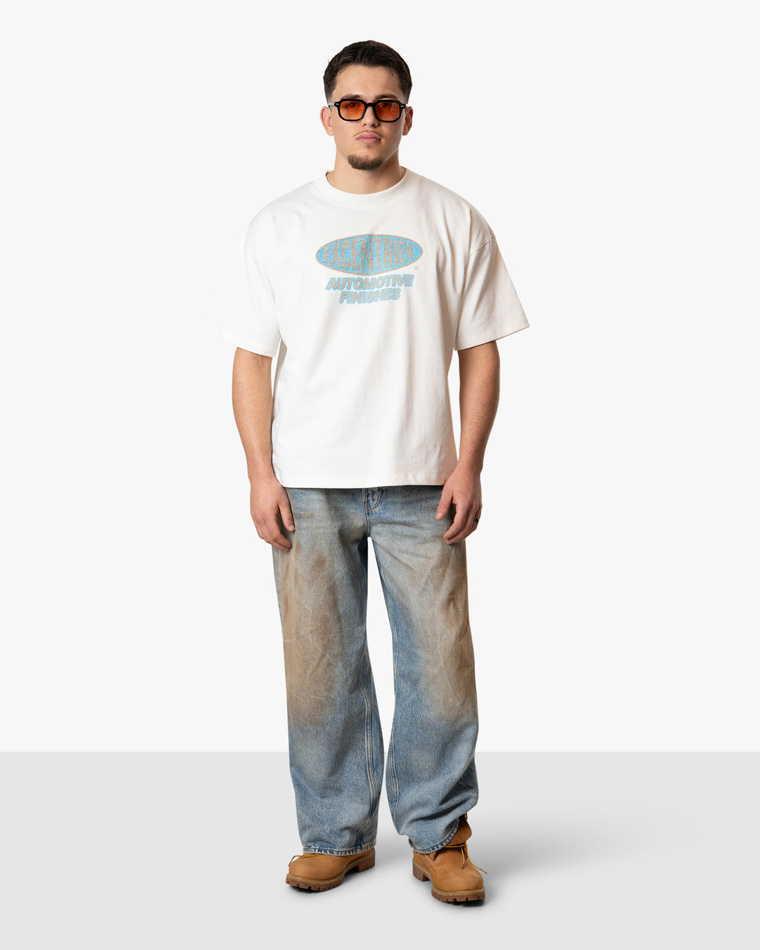 Automotive Tee Broken White