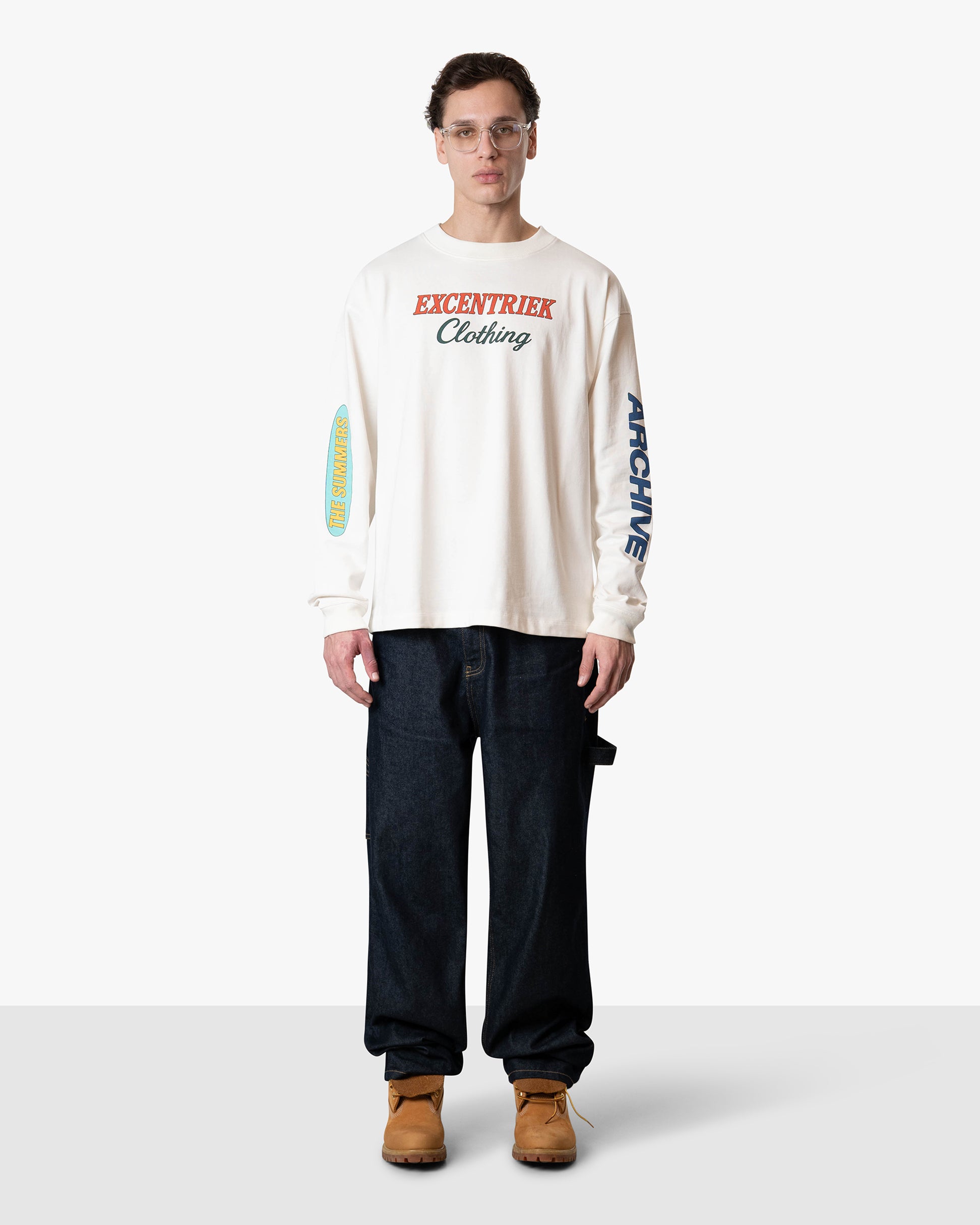 Archive Long sleeve | Broken White – Excentriek