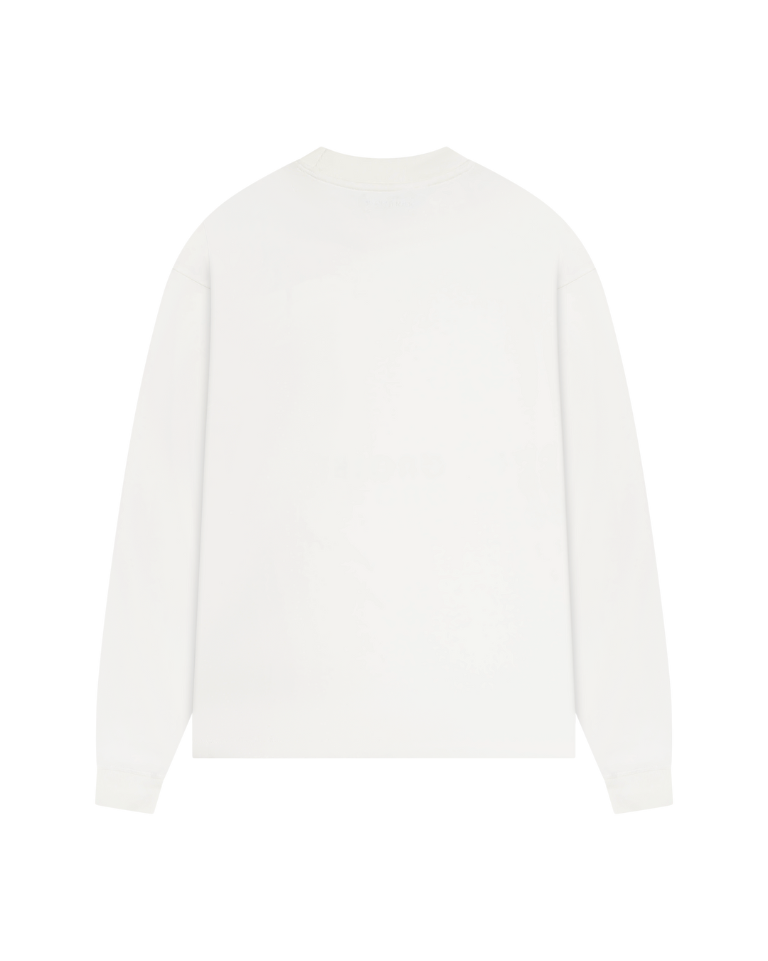 Initial Long Sleeve | White