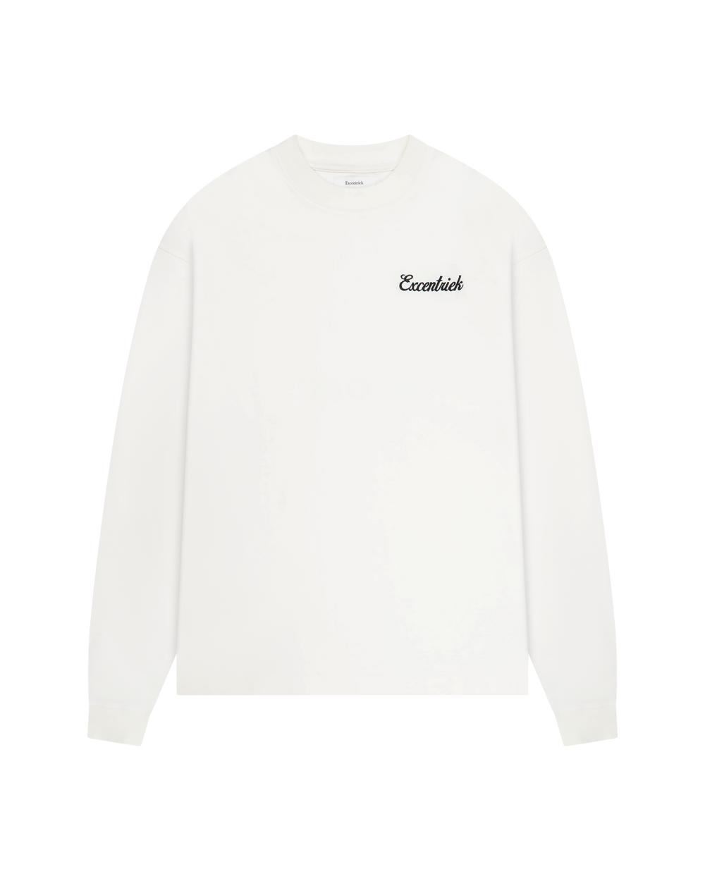 Initial Long Sleeve | White