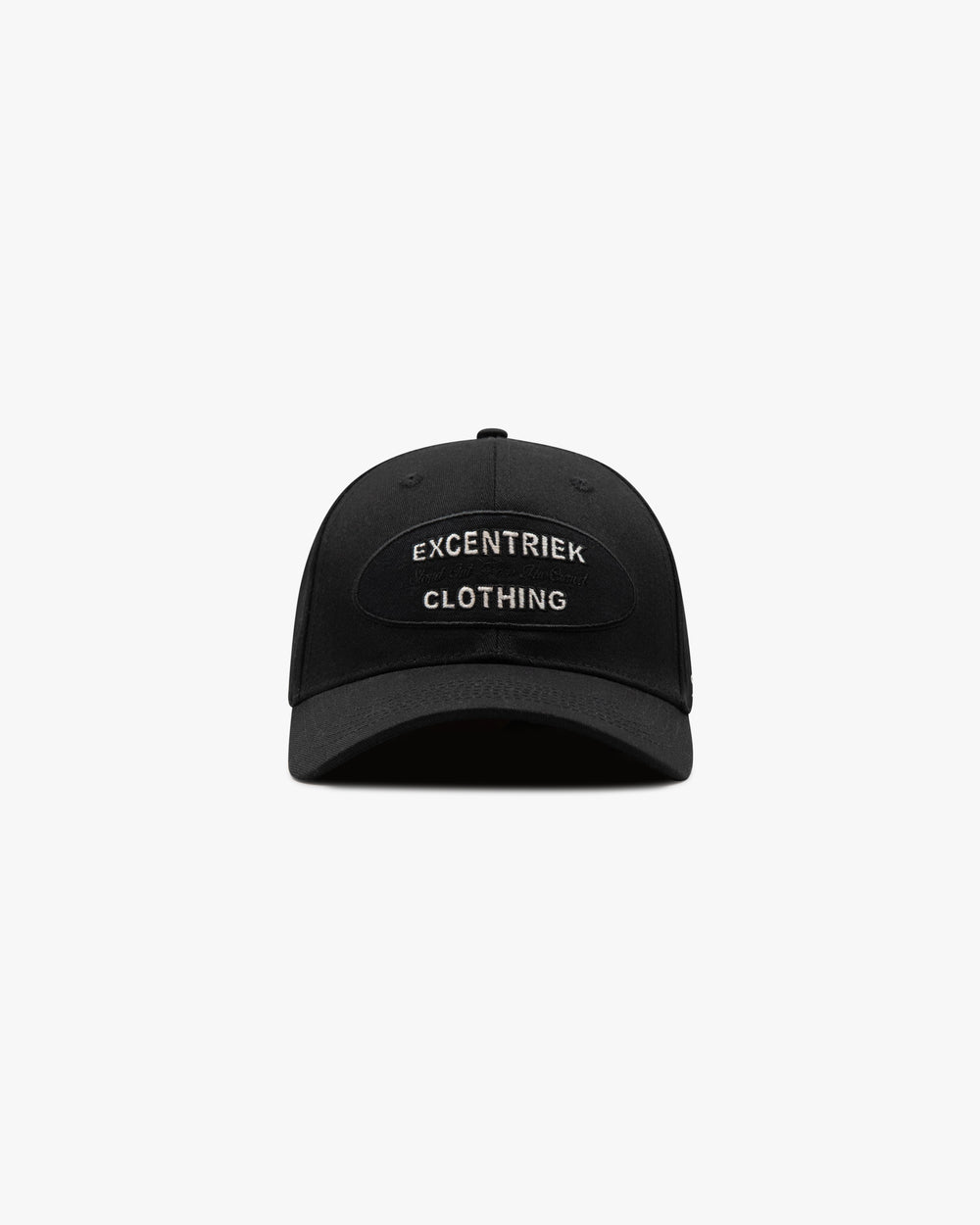 Embroided Cap Deep Black