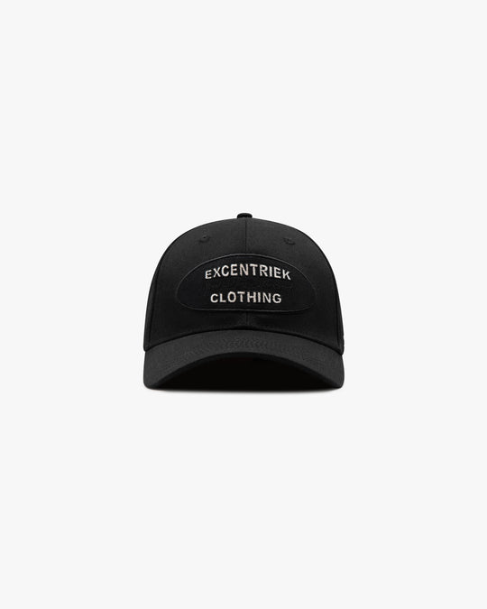 Embroided Cap Deep Black