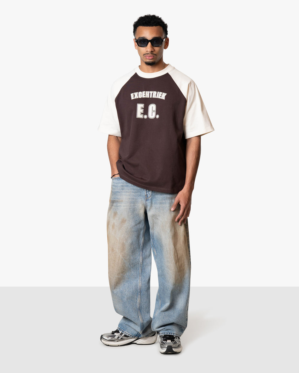 Baseball Tee Cream/Brown