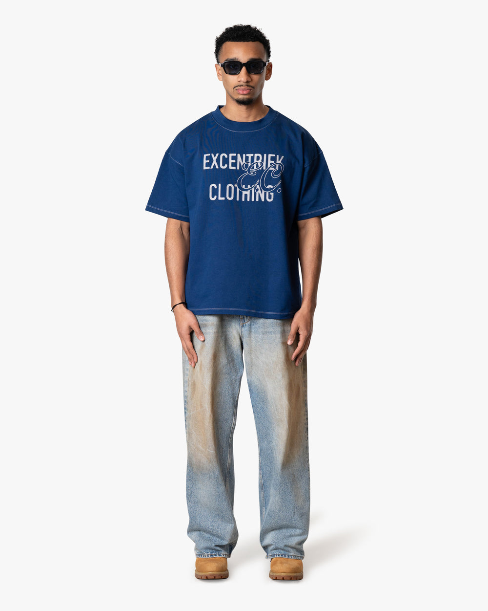 Outerlines Tee Ocean Blue