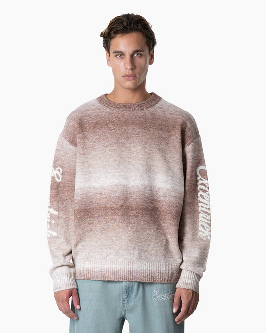 Blurred Lines Sweater | Tobacco Brown