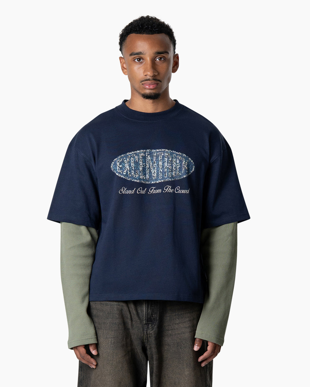 Crest Long Sleeve | Blue/Green