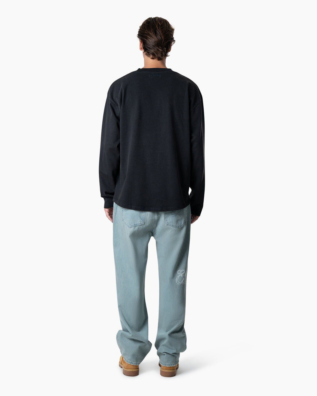 Stitched Long Sleeve | Washed Antracite