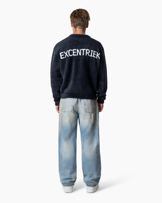 Furry Sweater | Deep Black