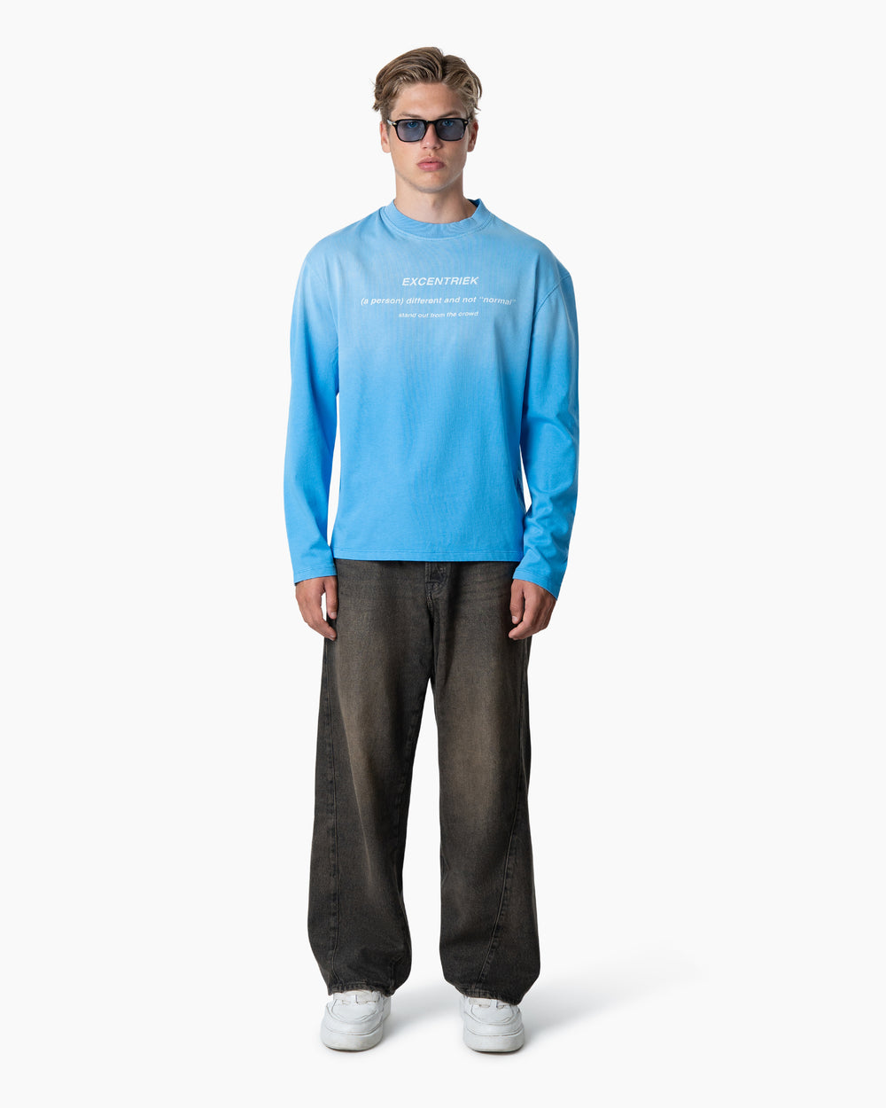 Definition Long Sleeve | Washed Blue