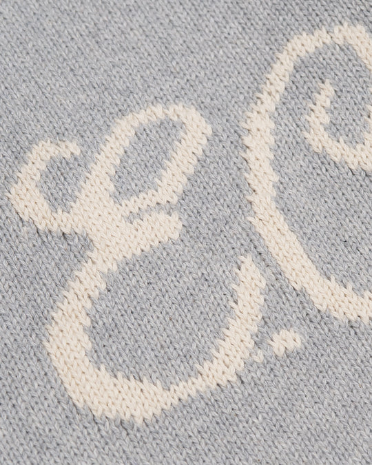 Zipped Cardigan | Marble Grey