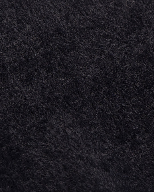 Furry Sweater | Deep Black