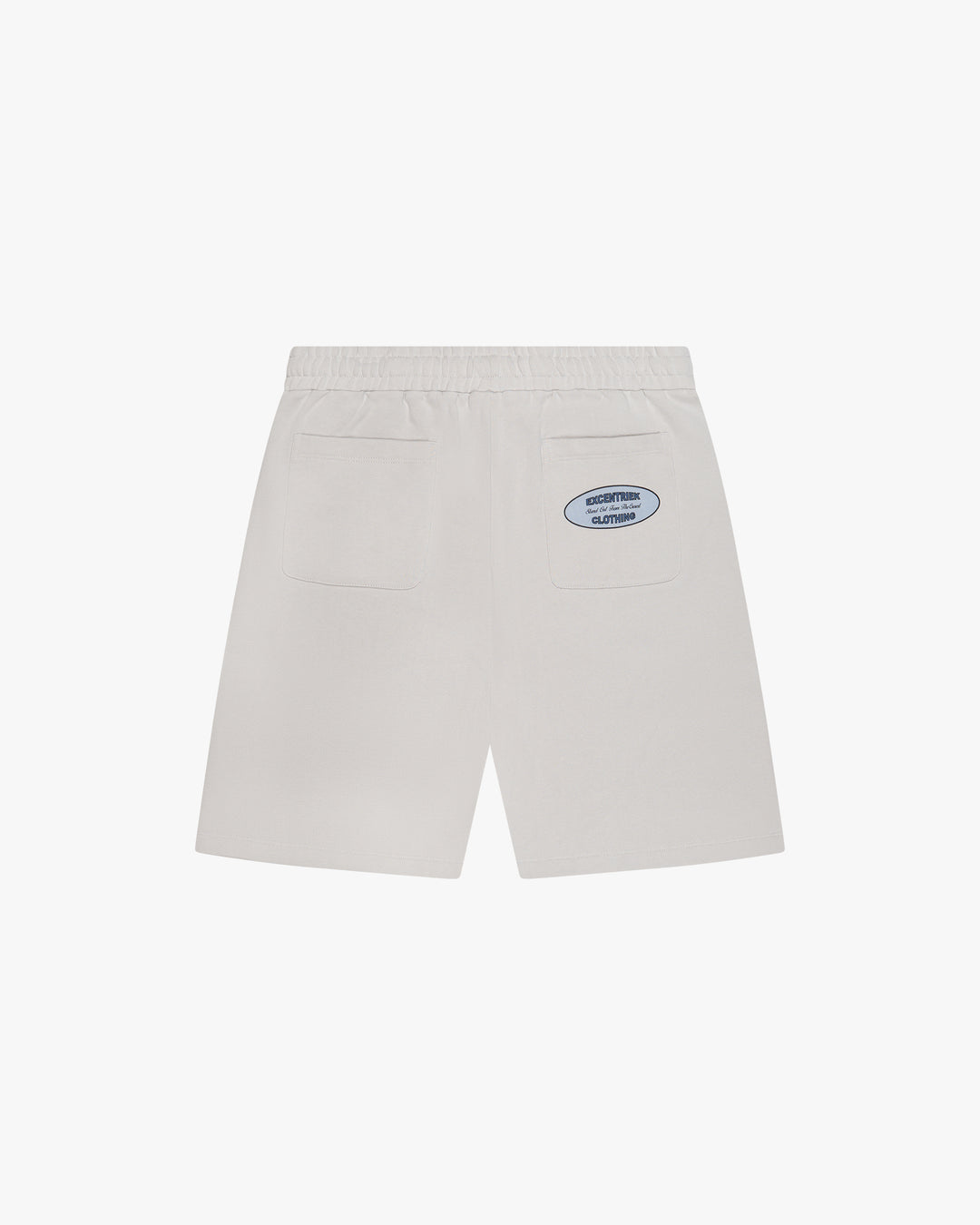 Check The Back Short Light Grey
