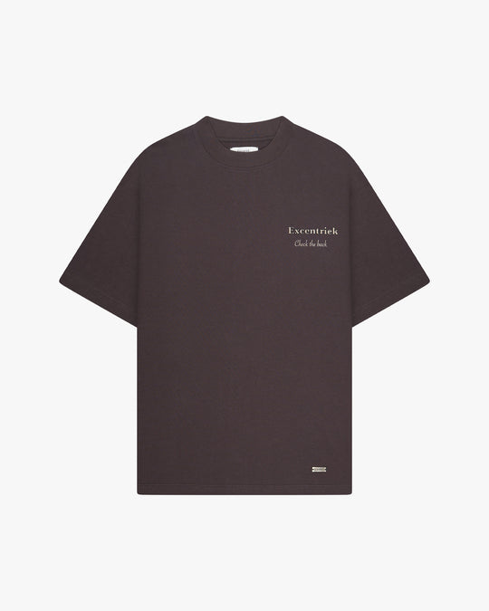 Check The Back Tee Charcoal