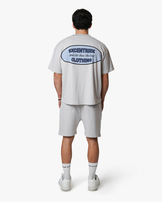 Check The Back T-Shirt Light Grey