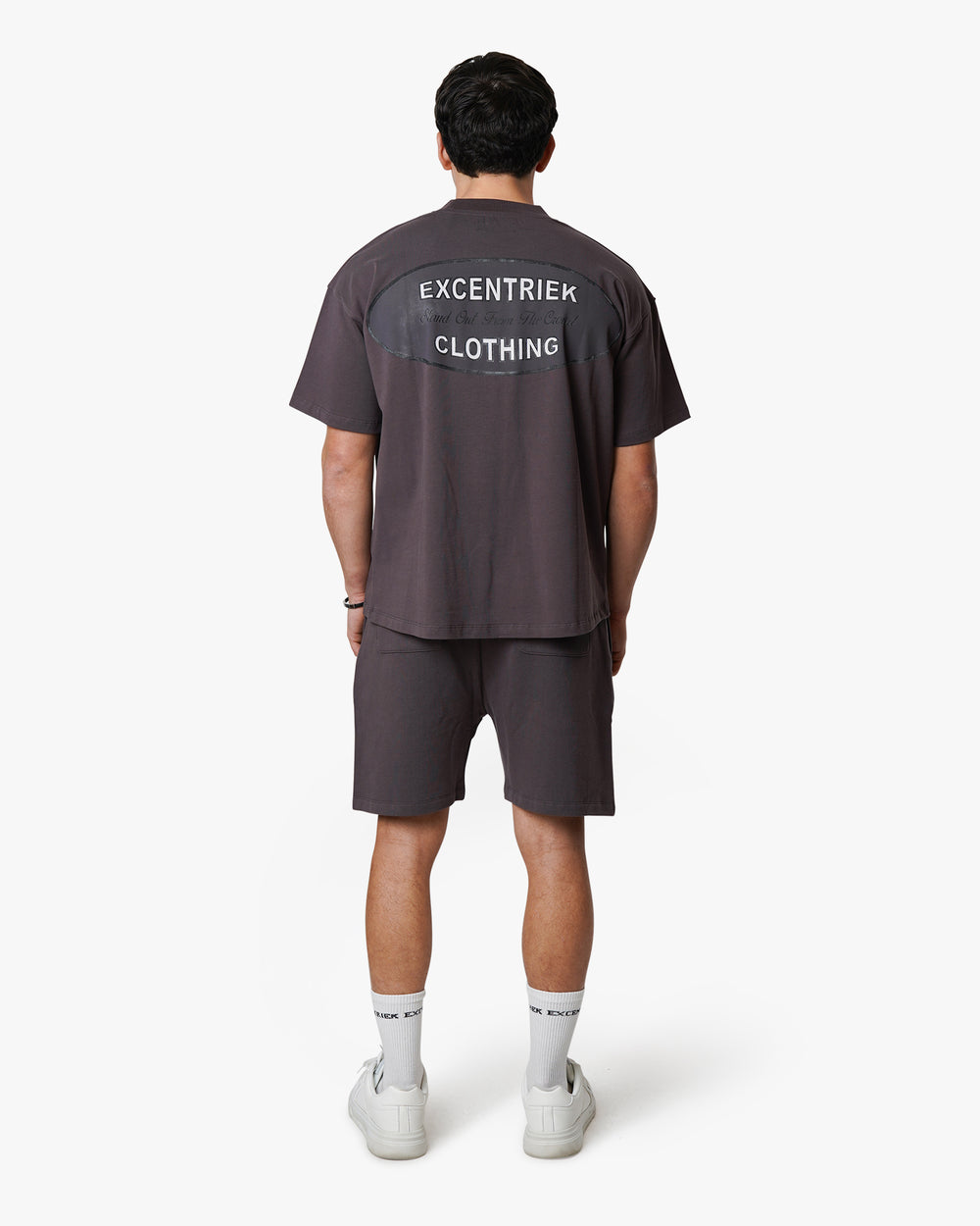 Check The Back Short Charcoal