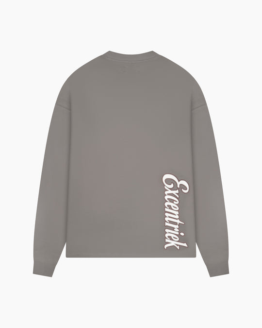 Script Long Sleeve Smoked Earth
