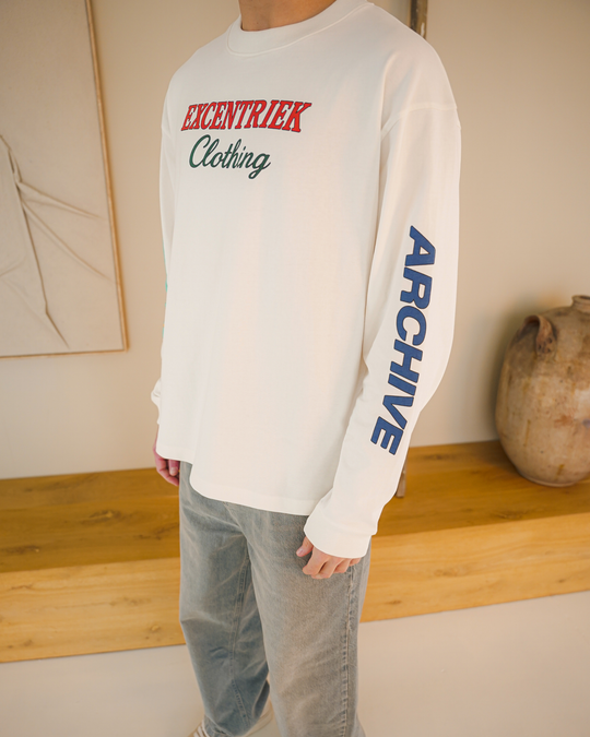 Archive Long sleeve Broken White