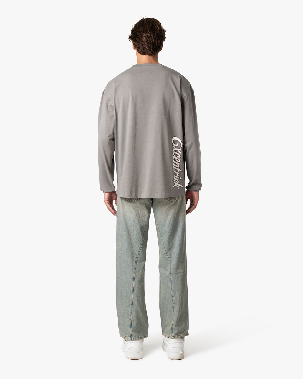 Script Long Sleeve Smoked Earth