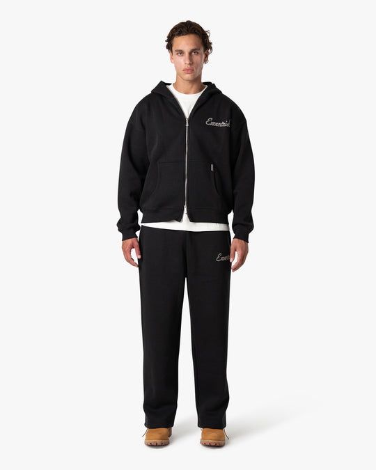 Initial Sweatpants Black