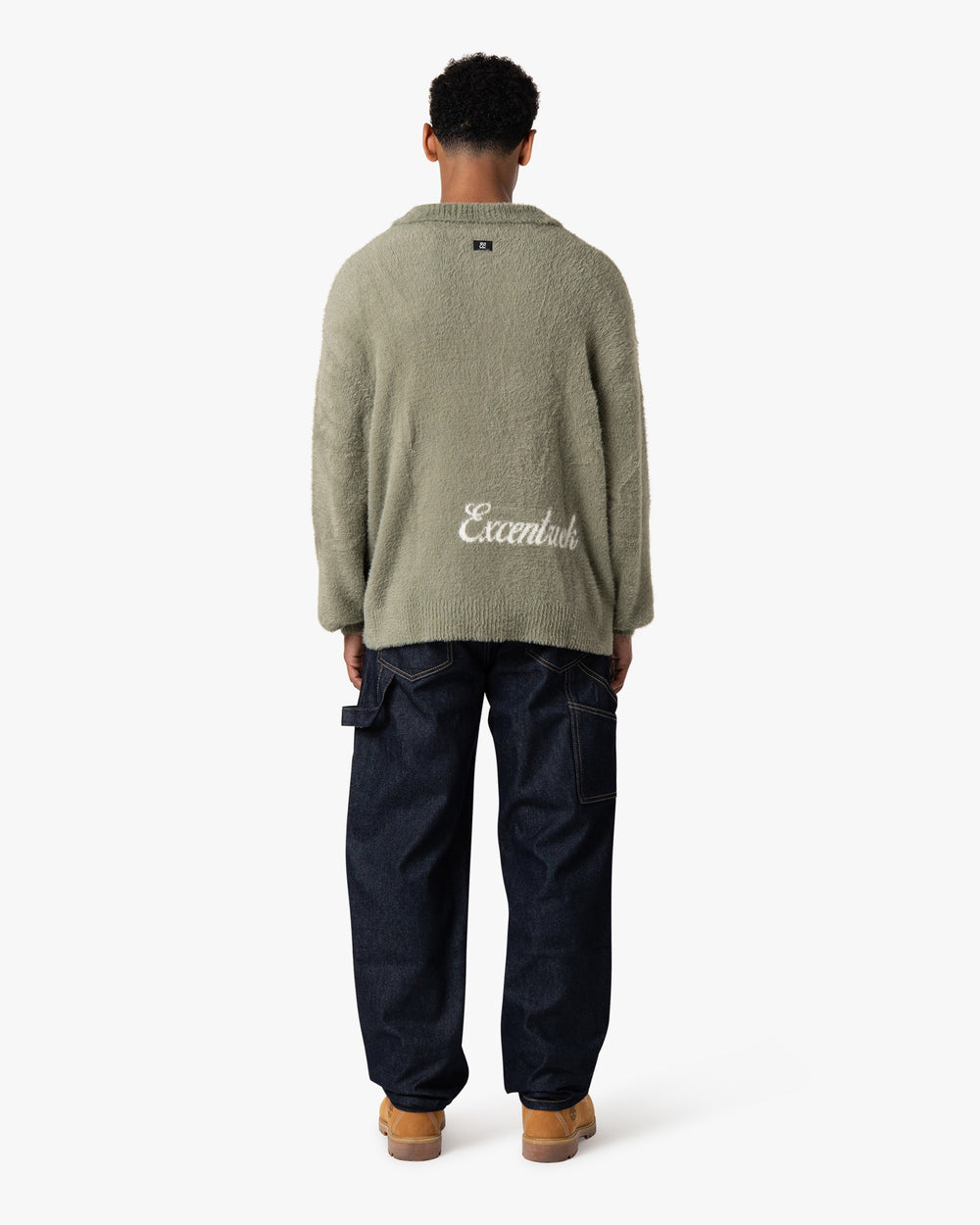 Furry Polo Deep Green