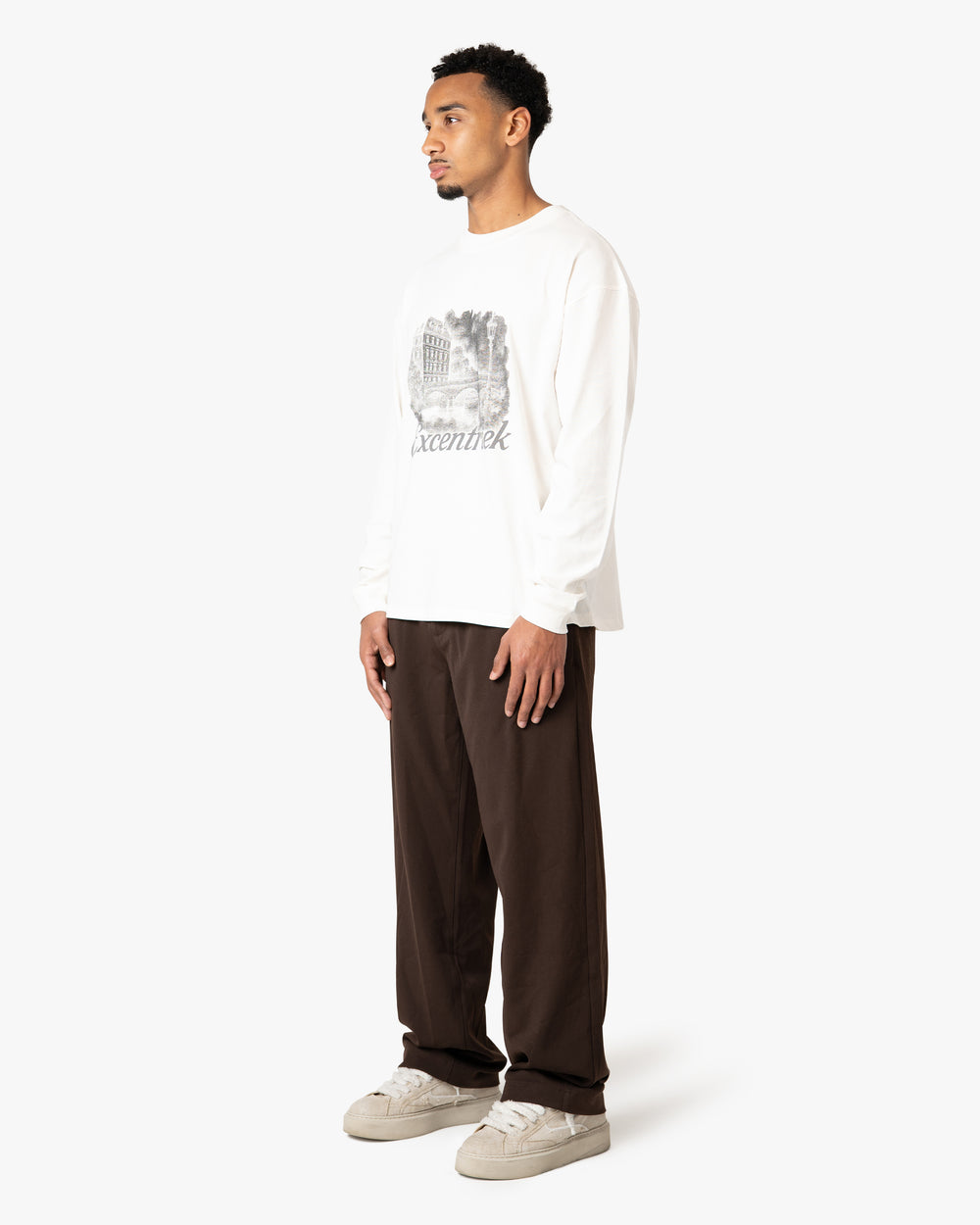 Chalk Long Sleeve Broken White