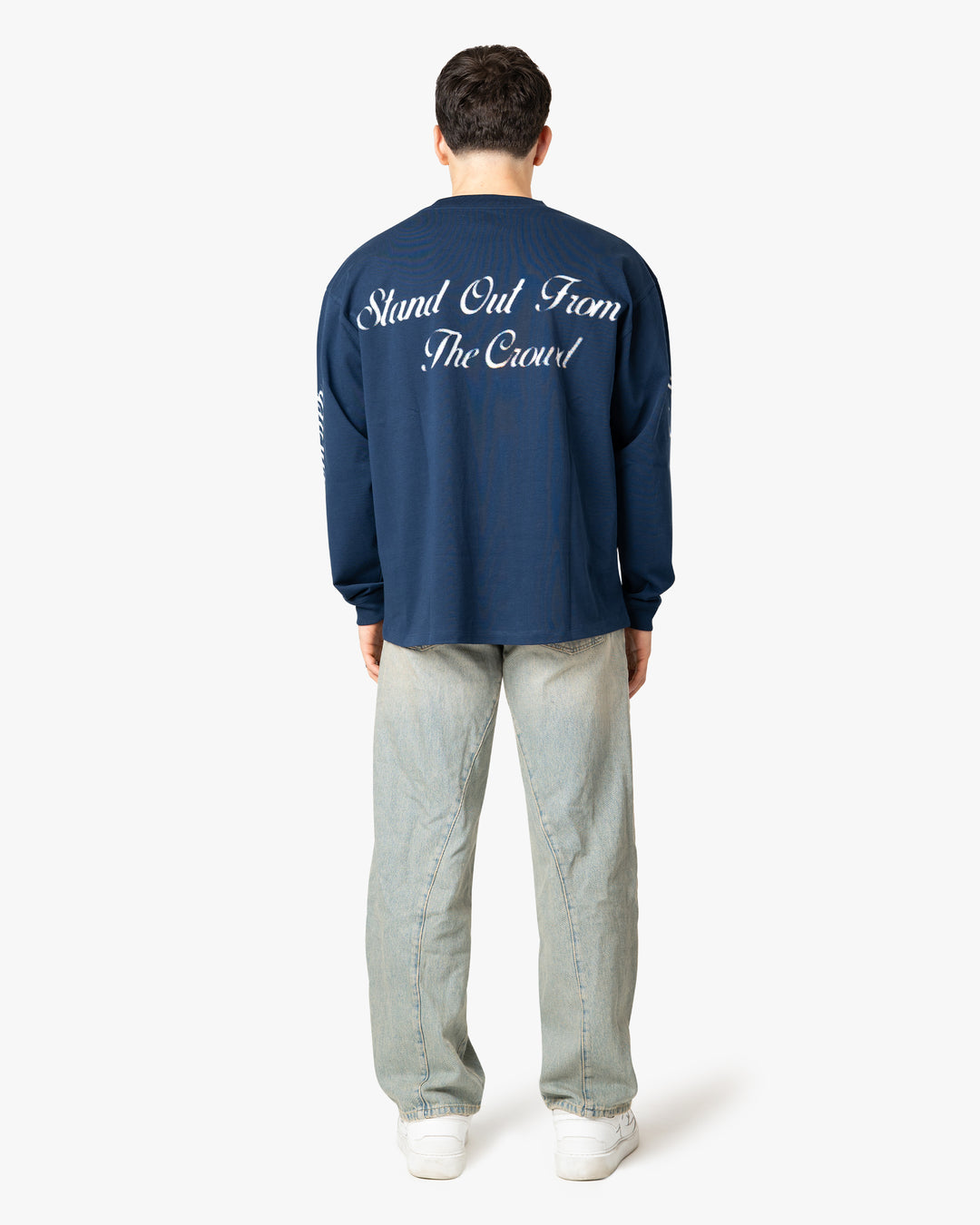 Logo Long Sleeve T-Shirt Deep Blue