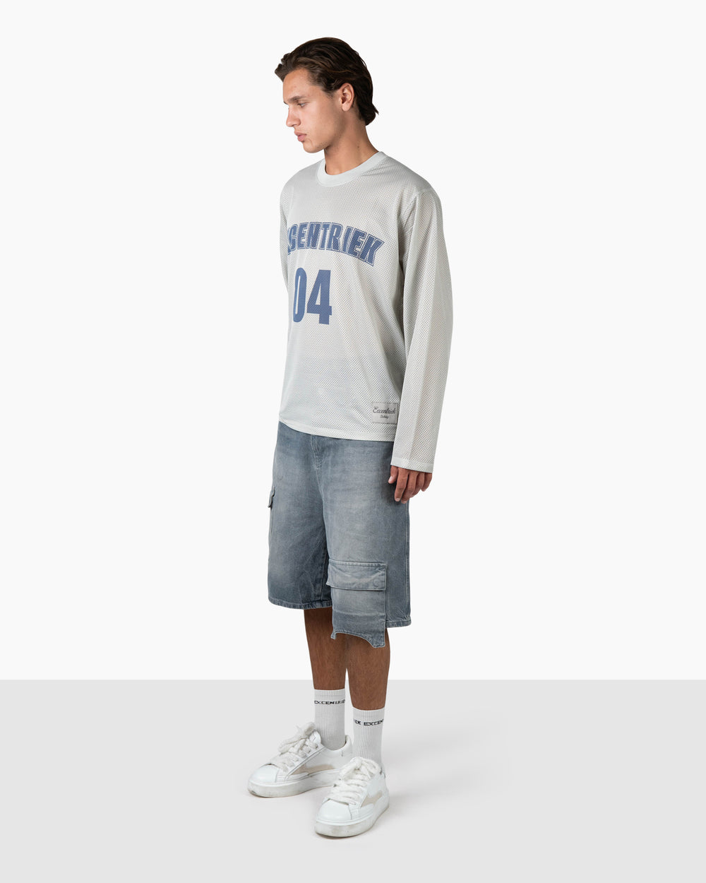 Mesh Long Sleeve | Grey