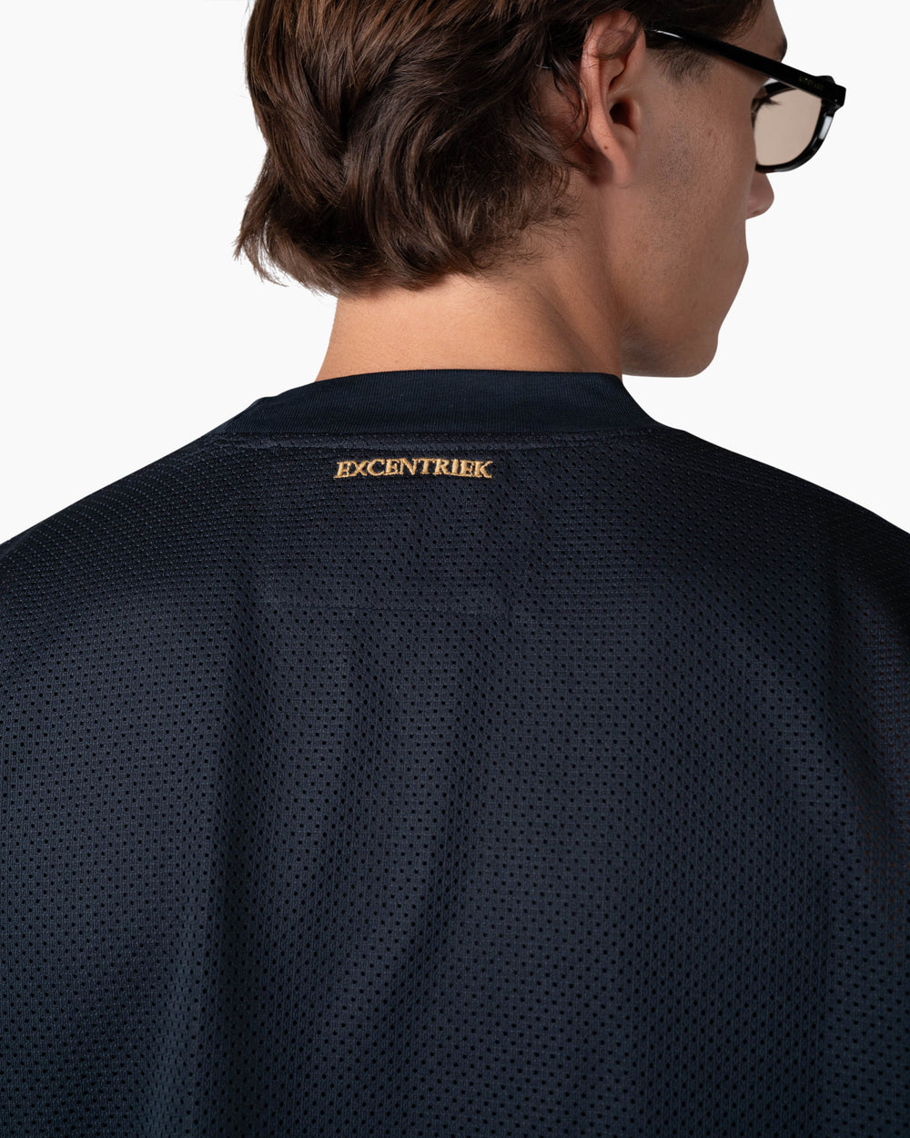 Mesh Long Sleeve | Deep Black