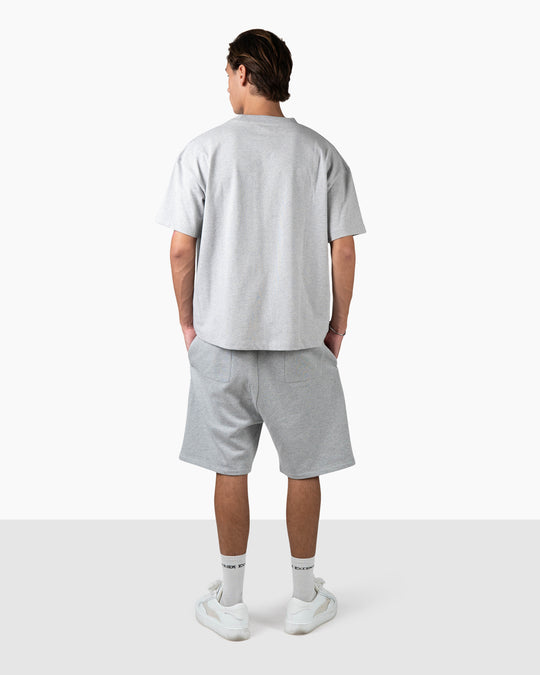 Initial Short | Melange Grey