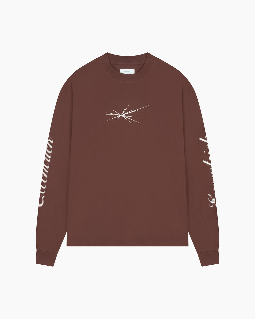 Logo Long Sleeve T-Shirt Coffee