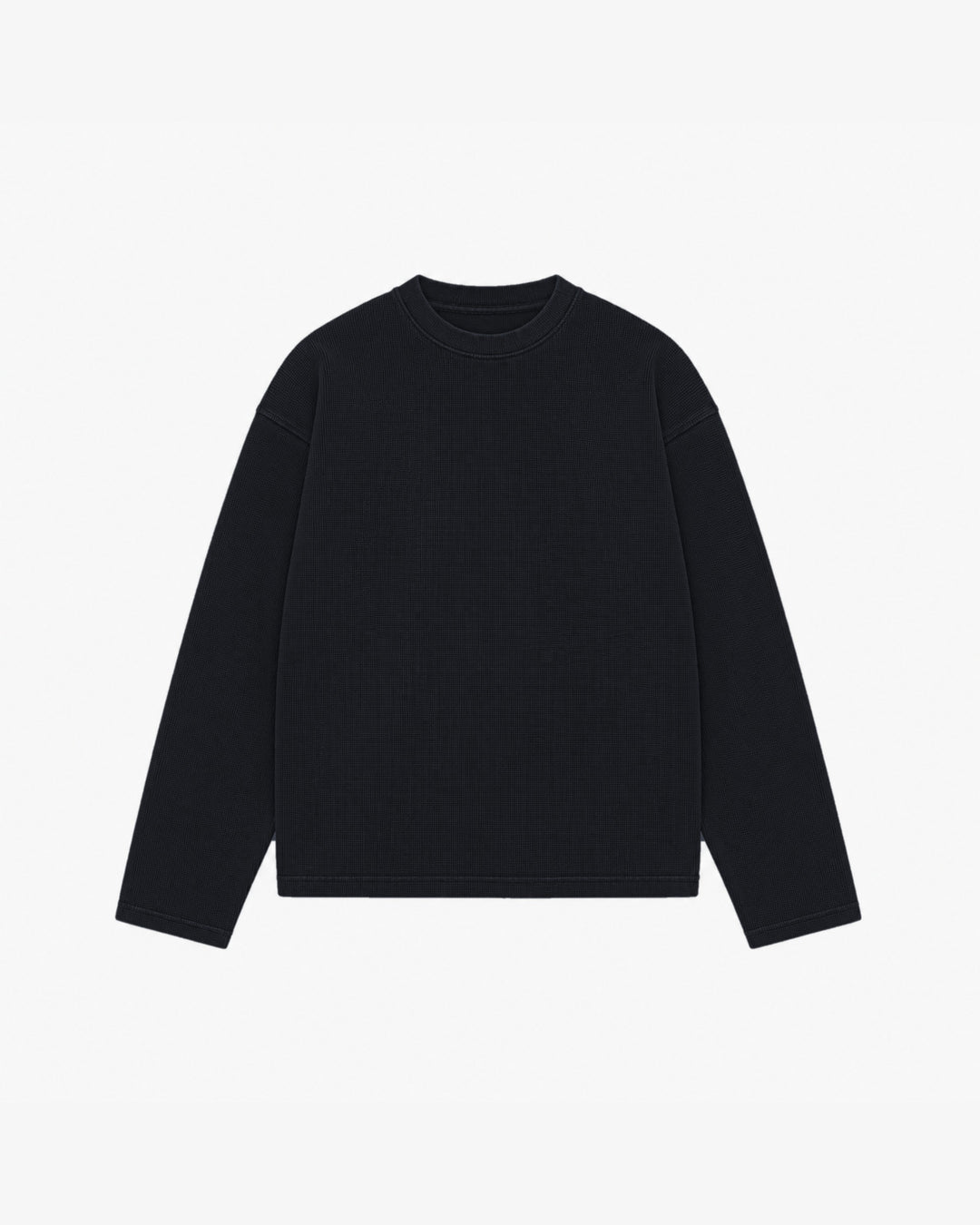 Waffle Long Sleeve | Washed Antracite